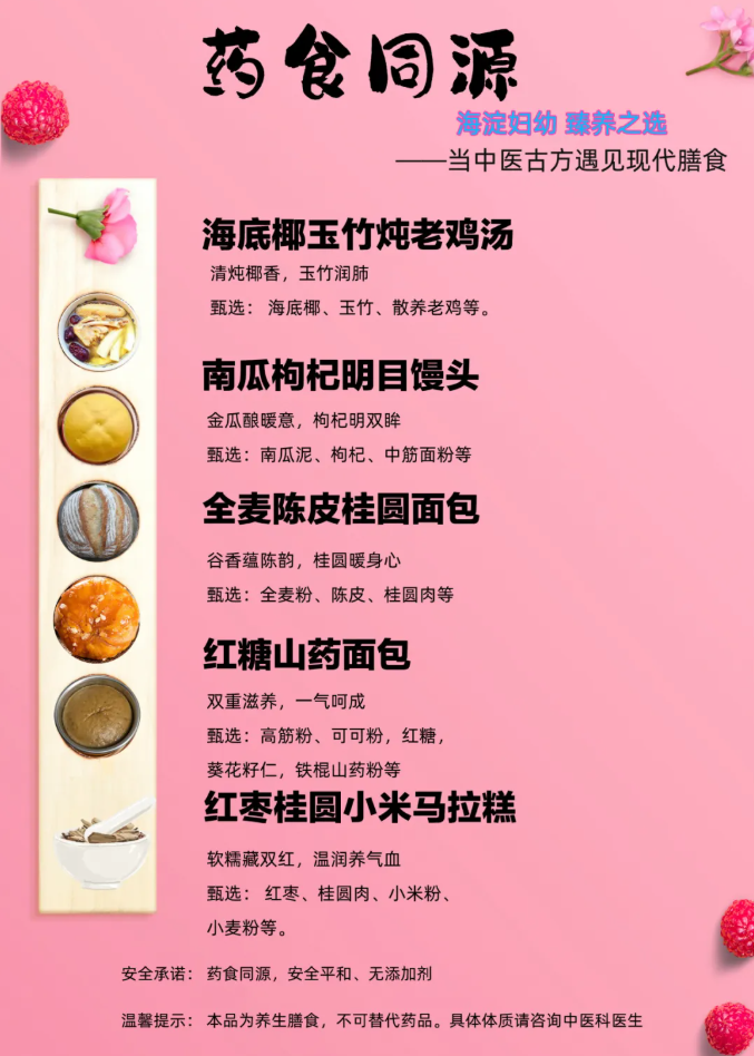 中医科+营养科联手！首批专家定制养生膳食来了